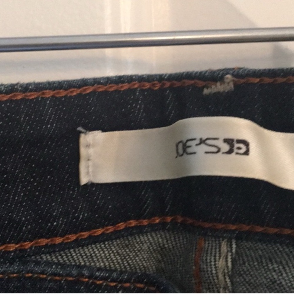 Joes Jeans Dark Wash Cropped Cuffed Women's Jeans EUC Like New - Picture 2 of 6